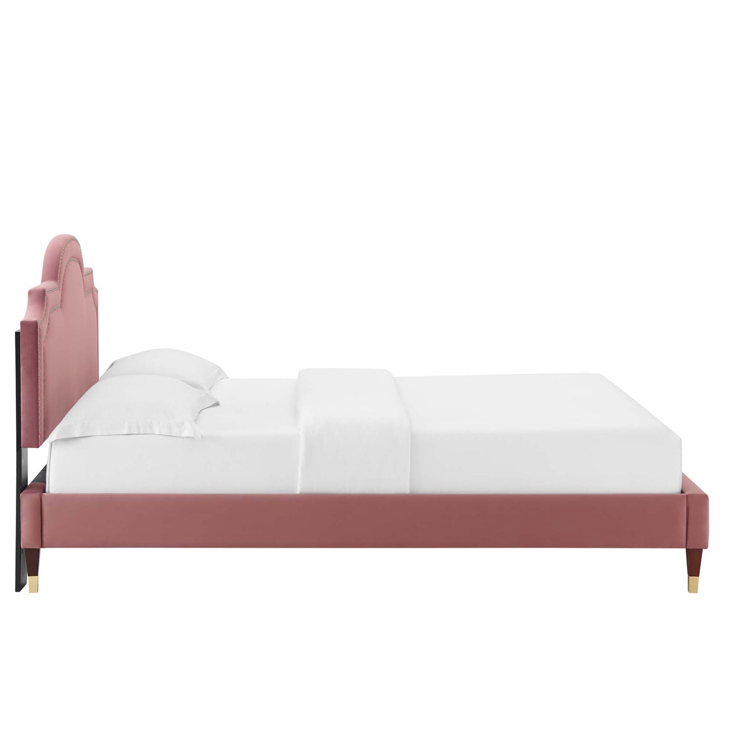 Aviana Performance Velvet Queen Bed