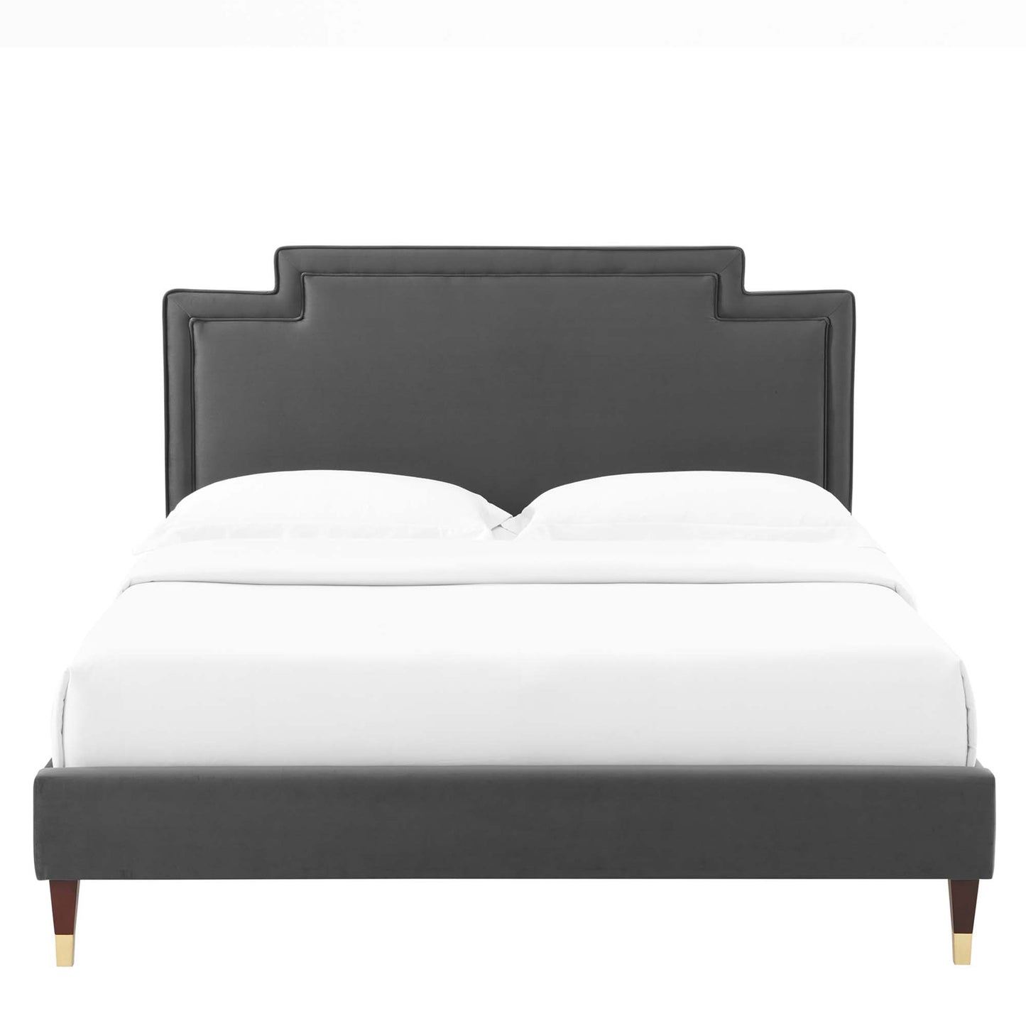 Liva Performance Velvet Queen Bed