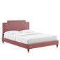 Liva Performance Velvet Queen Bed