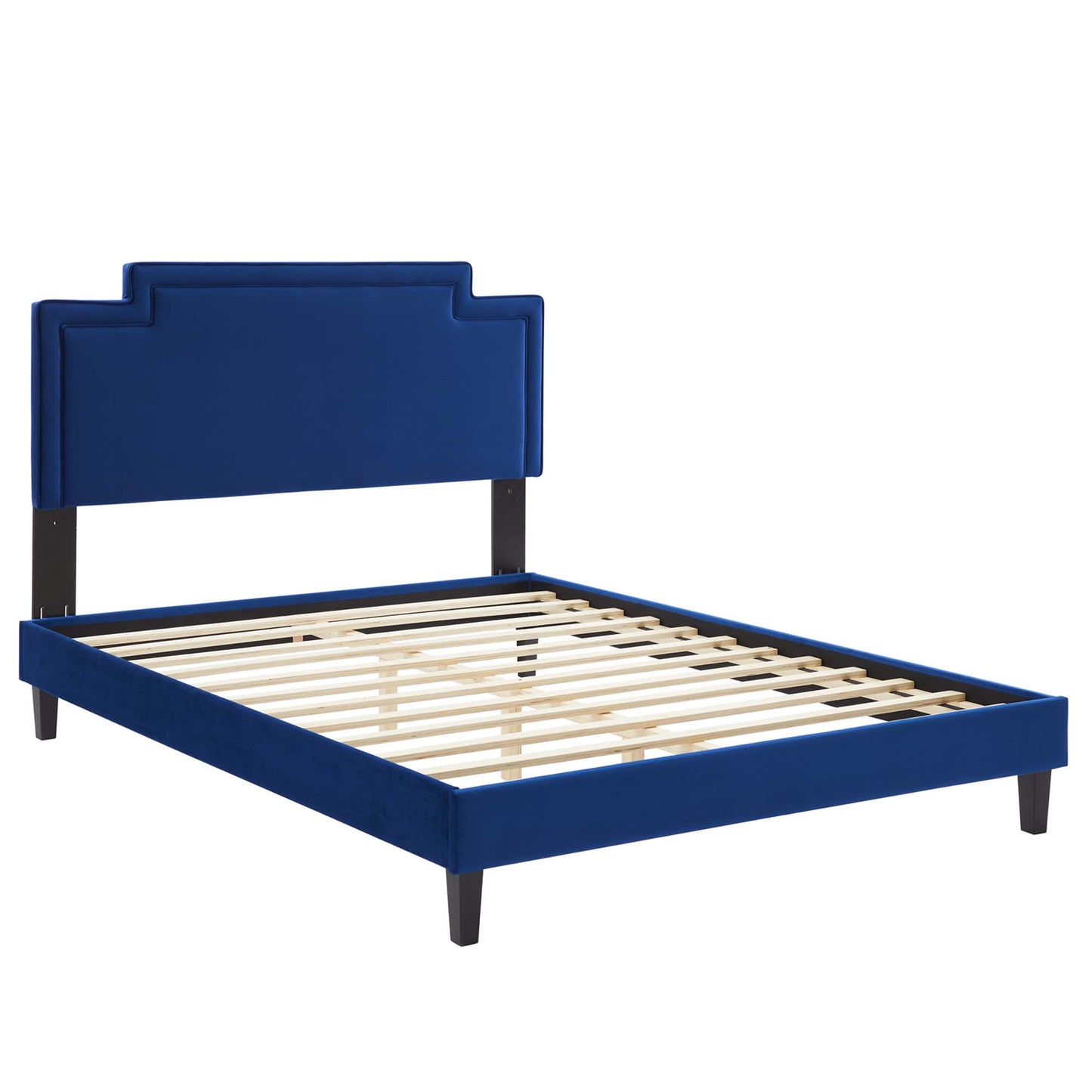 Liva Performance Velvet Queen Bed