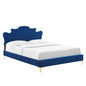 Cama tamaño king Neena Performance Velvet de Modway