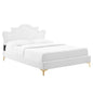 Cama tamaño king Neena Performance Velvet de Modway