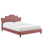 Cama tamaño king Neena Performance Velvet de Modway