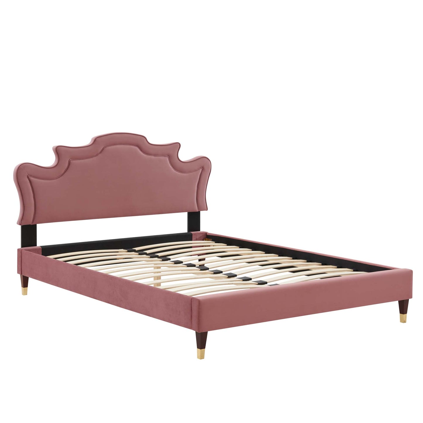 Cama tamaño king Neena Performance Velvet de Modway