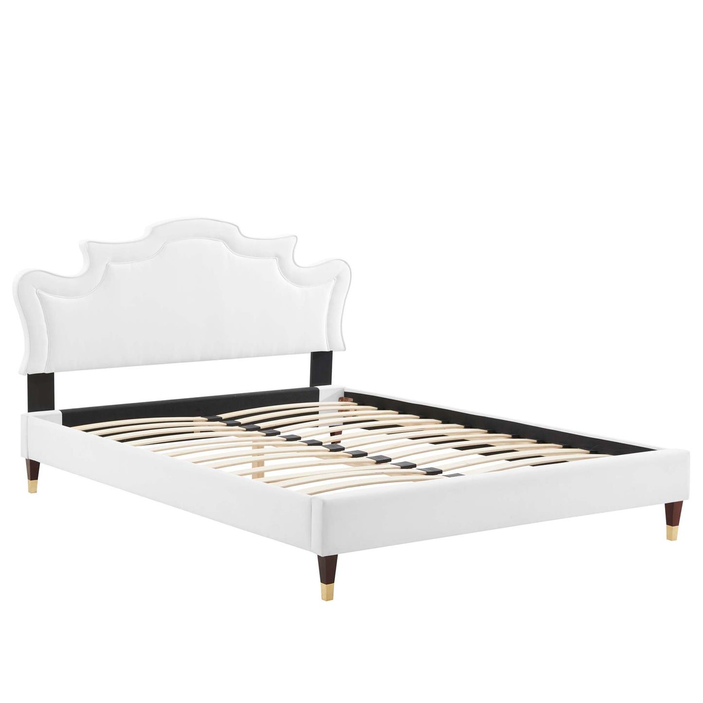 Cama tamaño king Neena Performance Velvet de Modway