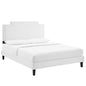 Cama King de terciopelo Liva Performance de Modway