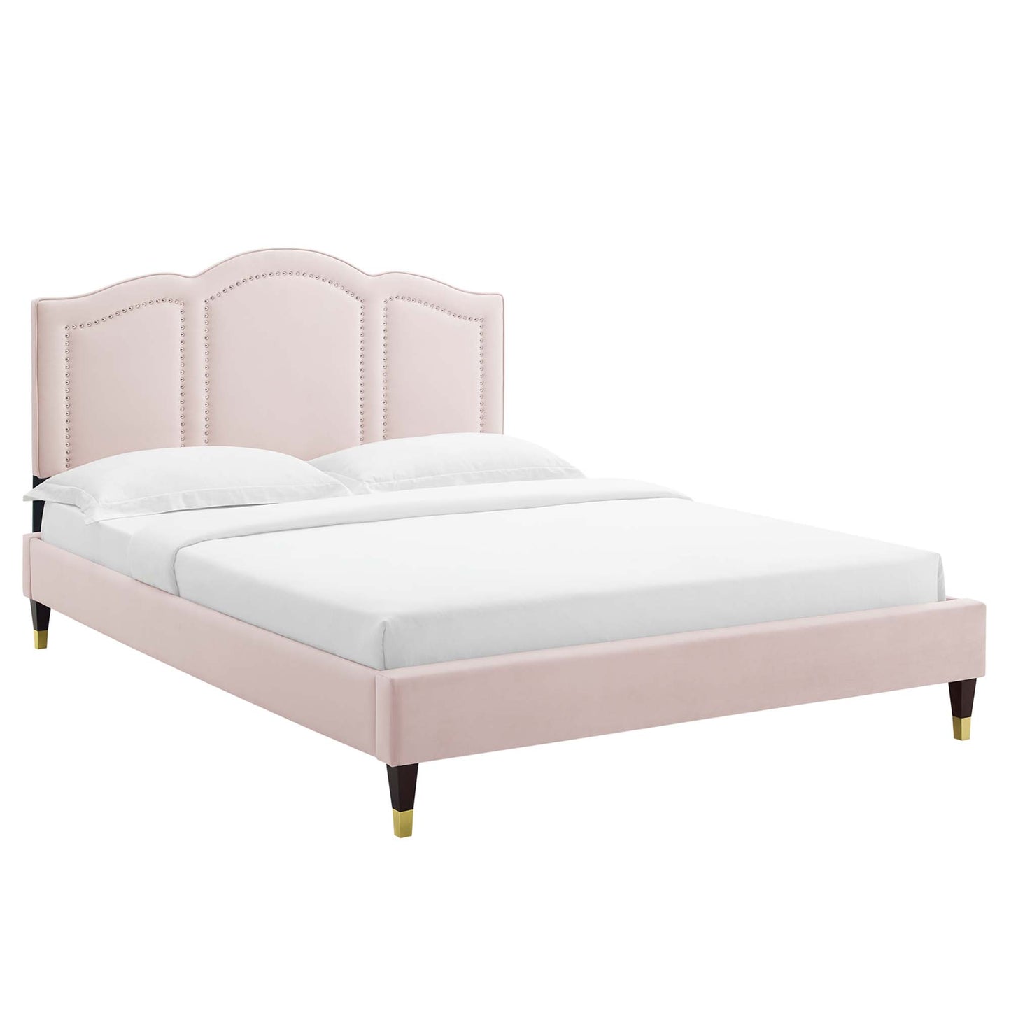 Emerson Performance Velvet King Platform Bed