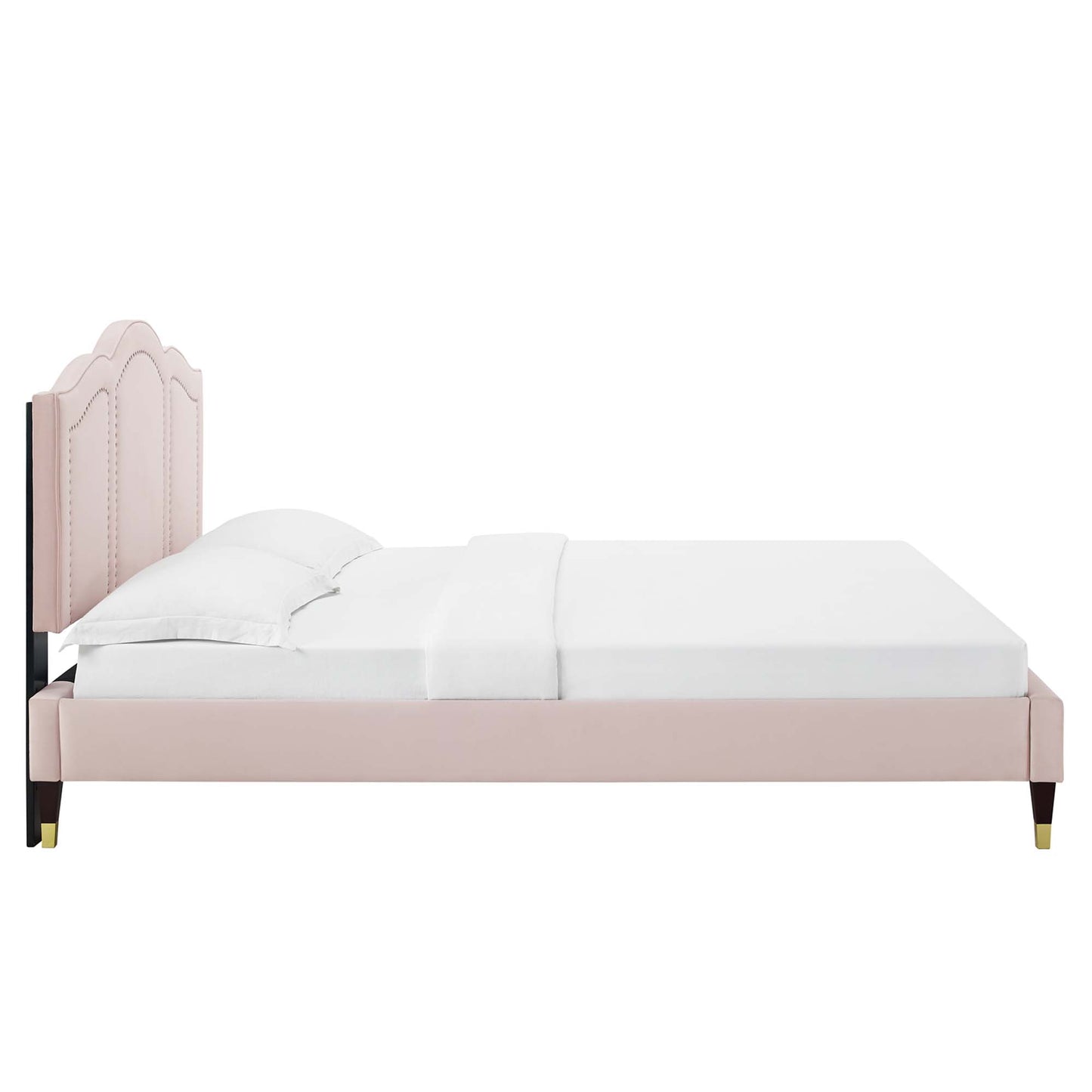 Emerson Performance Velvet King Platform Bed