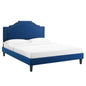 Adelaide Performance Velvet King Platform Bed