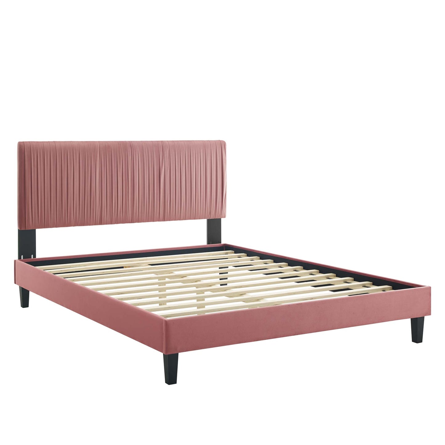 Peyton Performance Velvet Full Platform Bed