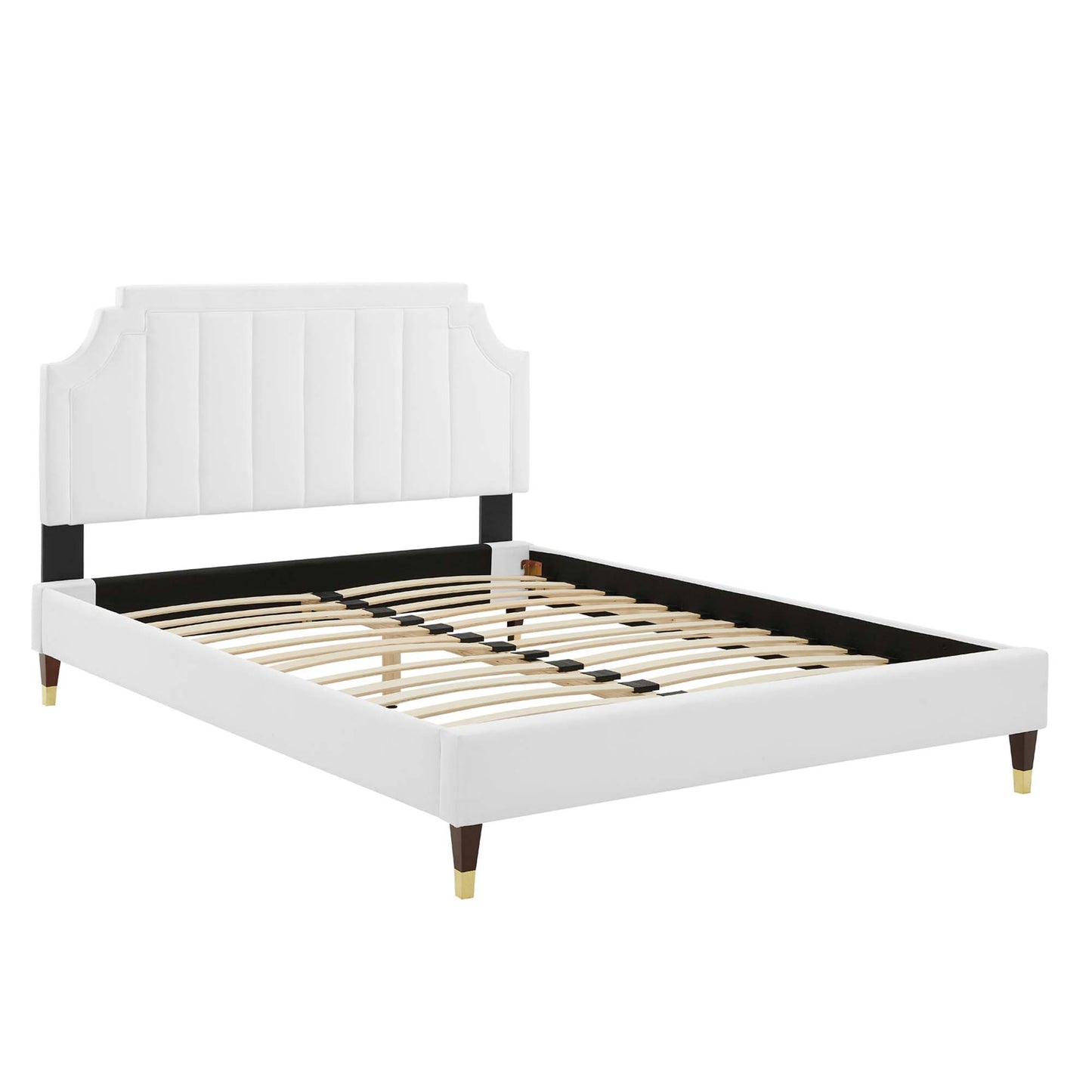 Sienna Performance Velvet Twin Platform Bed