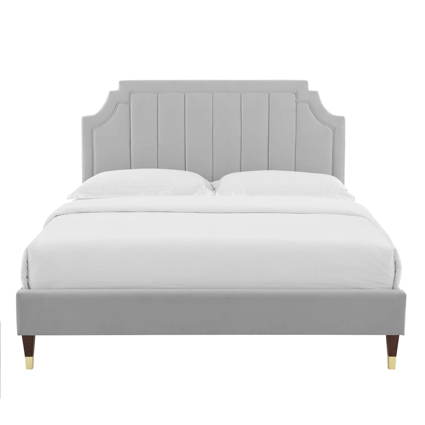 Sienna Performance Velvet Full Platform Bed