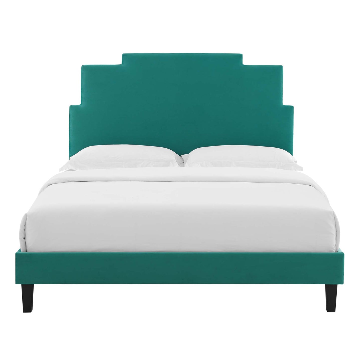 Cama de plataforma completa Lindsey Performance Velvet de Modway