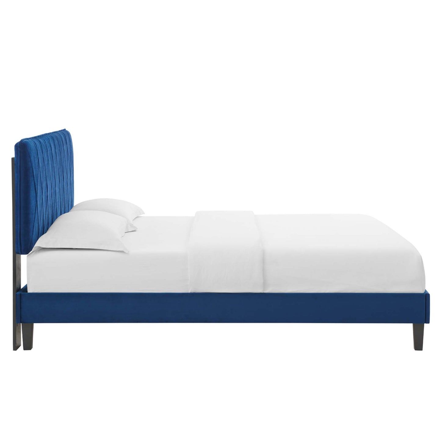 Phillipa Performance Velvet King Platform Bed