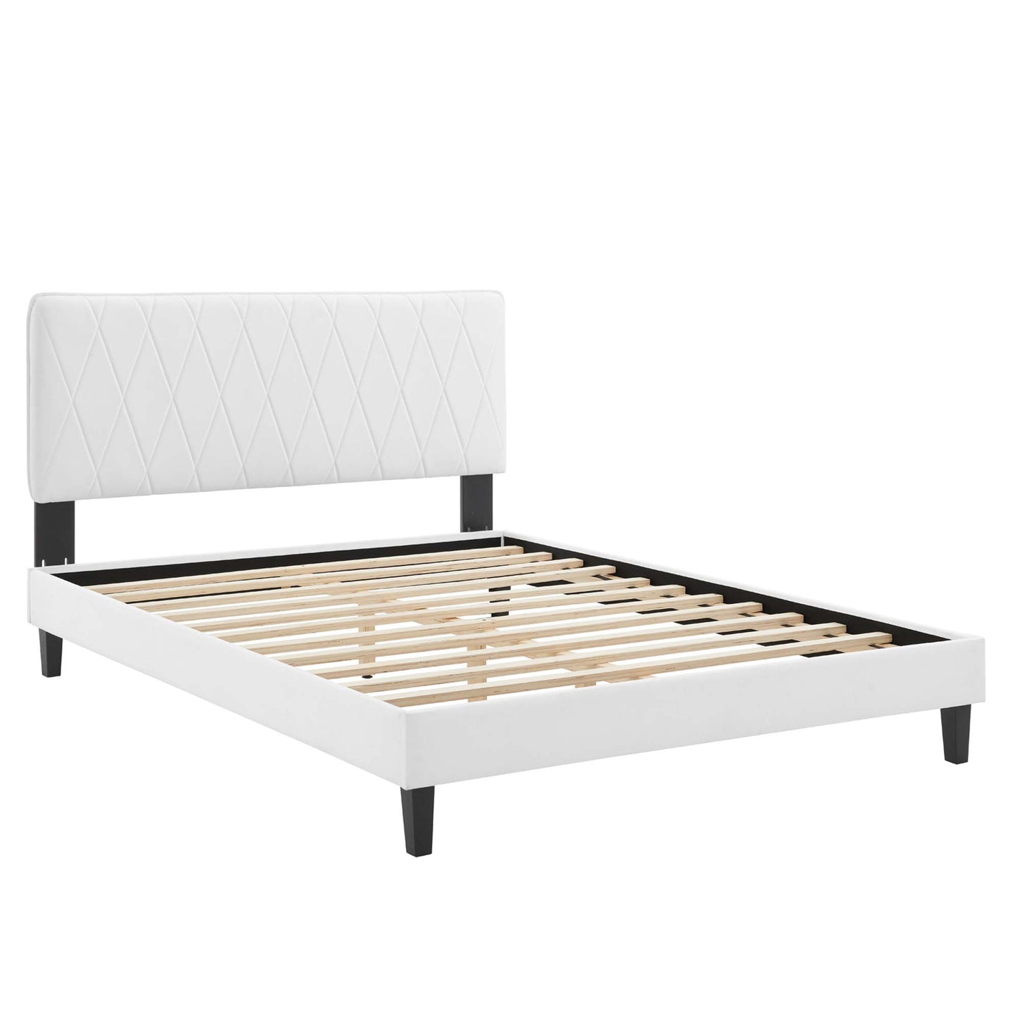 Phillipa Performance Velvet King Platform Bed