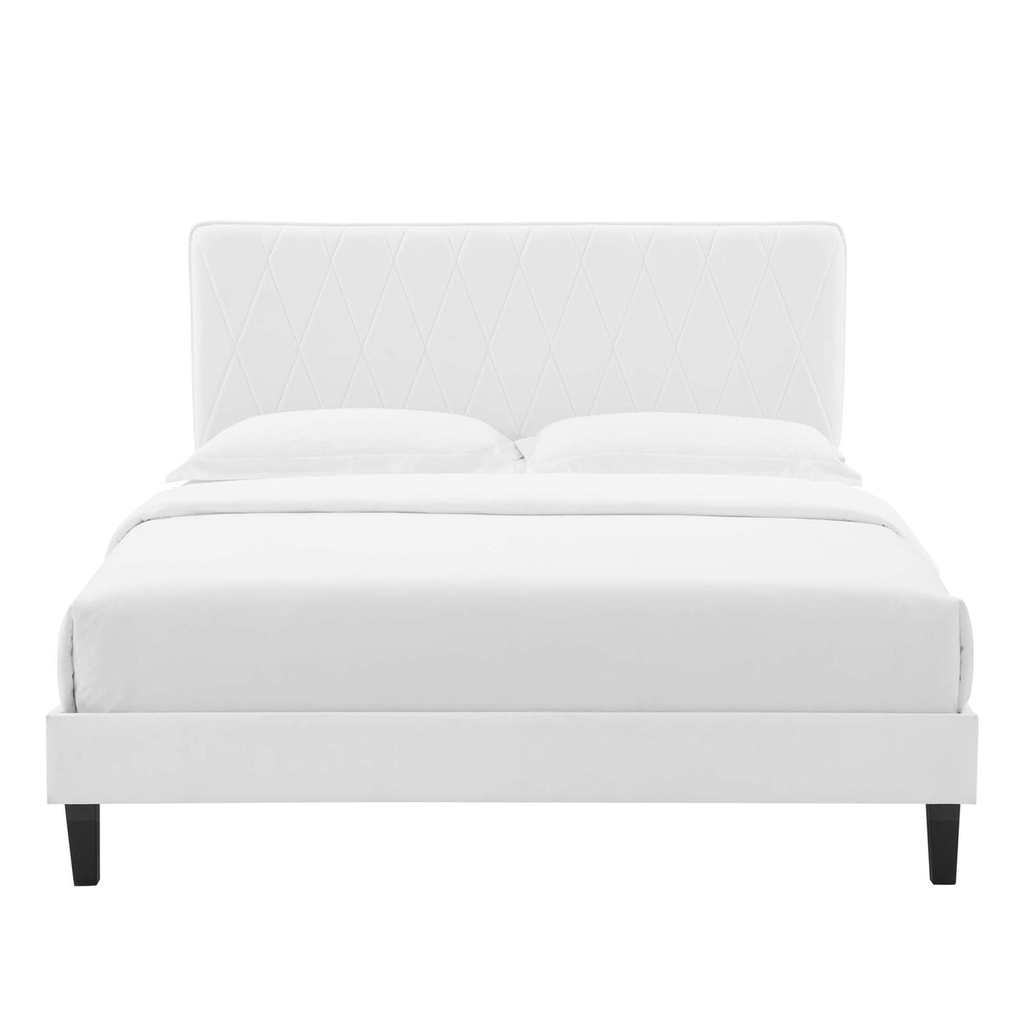 Phillipa Performance Velvet King Platform Bed