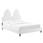 Alexandria Tufted Performance Velvet King Platform Bed