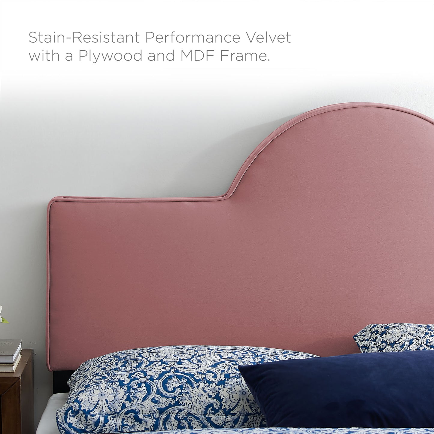 Sunny Performance Velvet Twin Bed