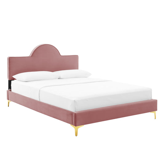 Sunny Performance Velvet King Bed