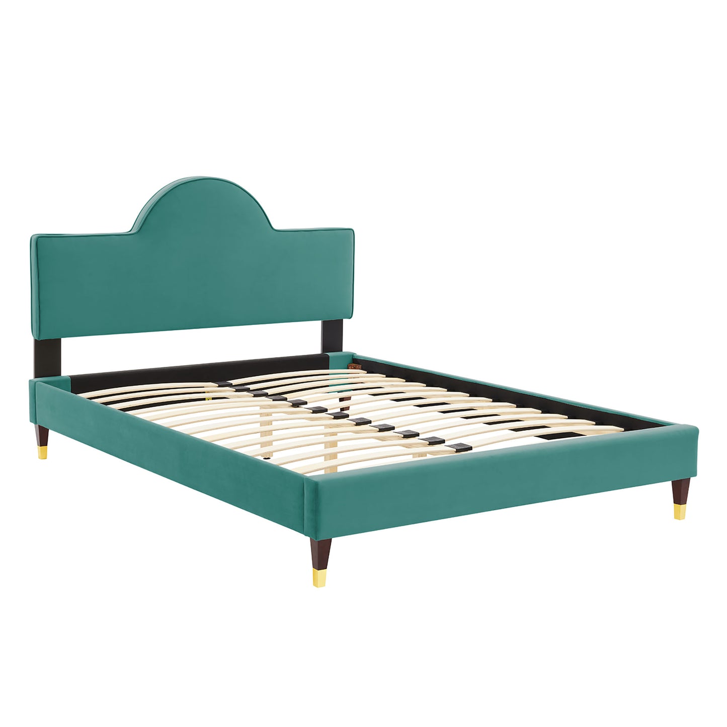 Aurora Performance Velvet Twin Bed