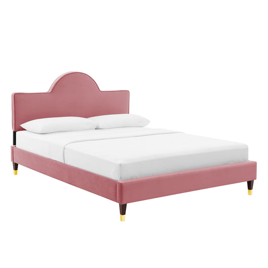 Aurora Performance Velvet Full Bed