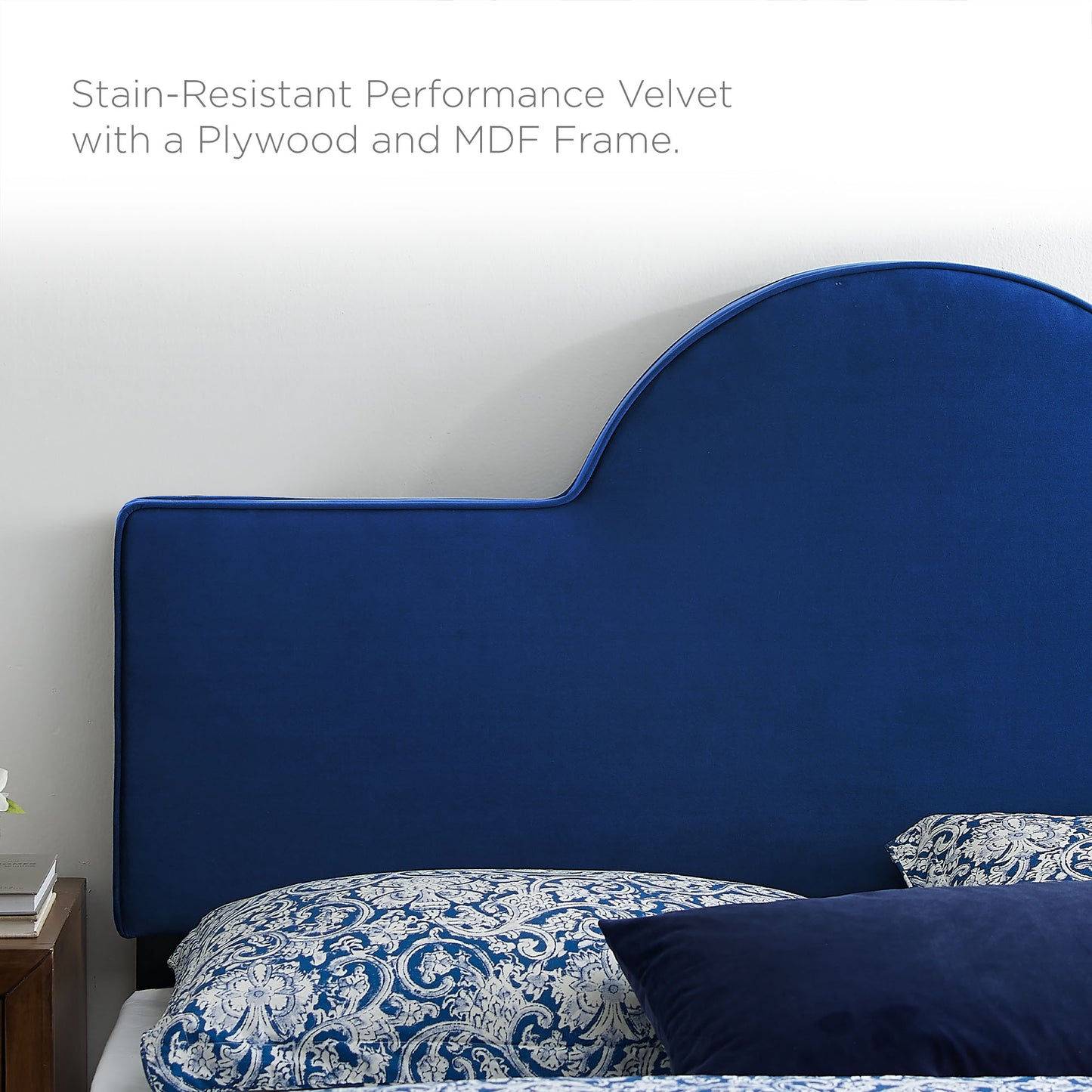 Aurora Performance Velvet Full Bed