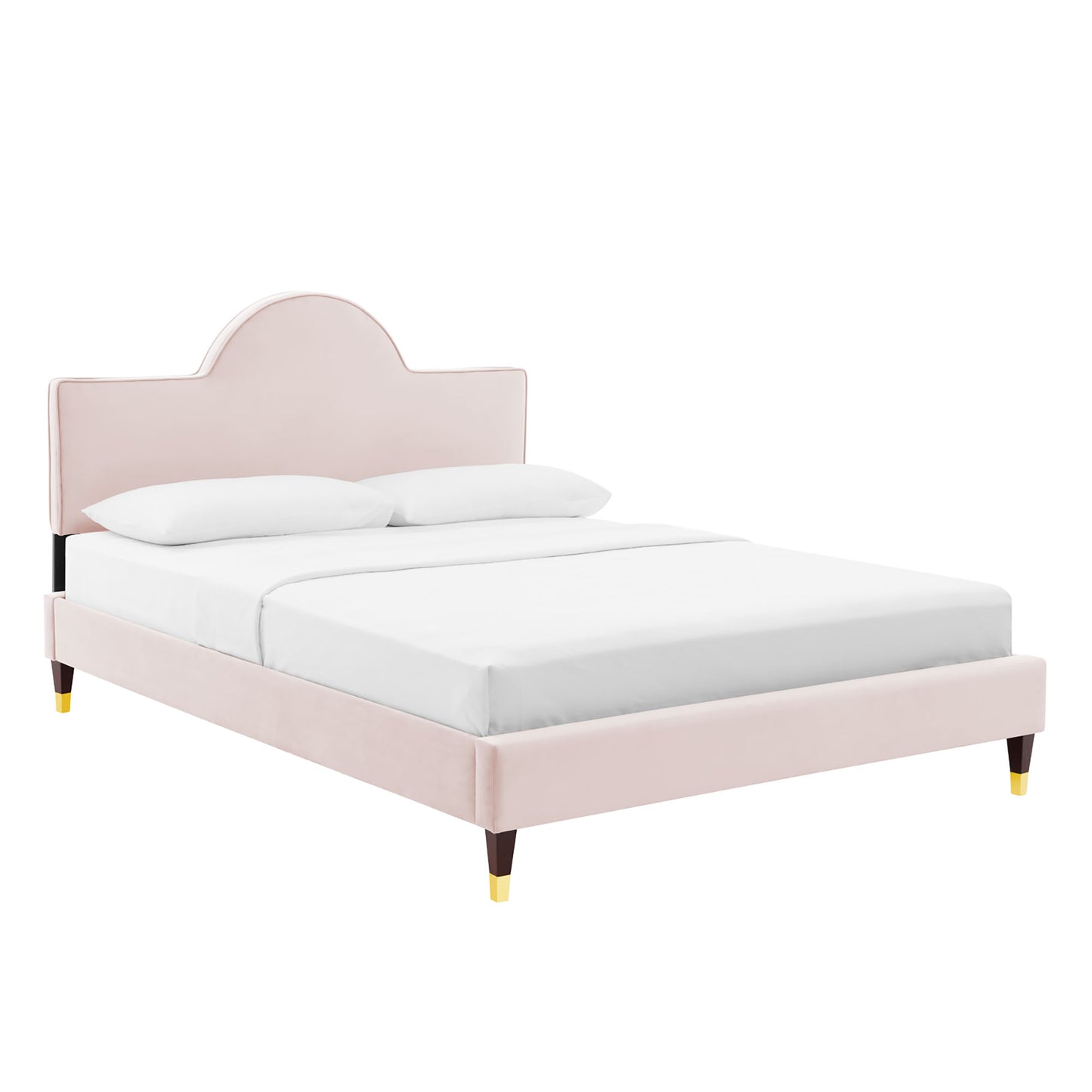 Aurora Performance Velvet King Bed