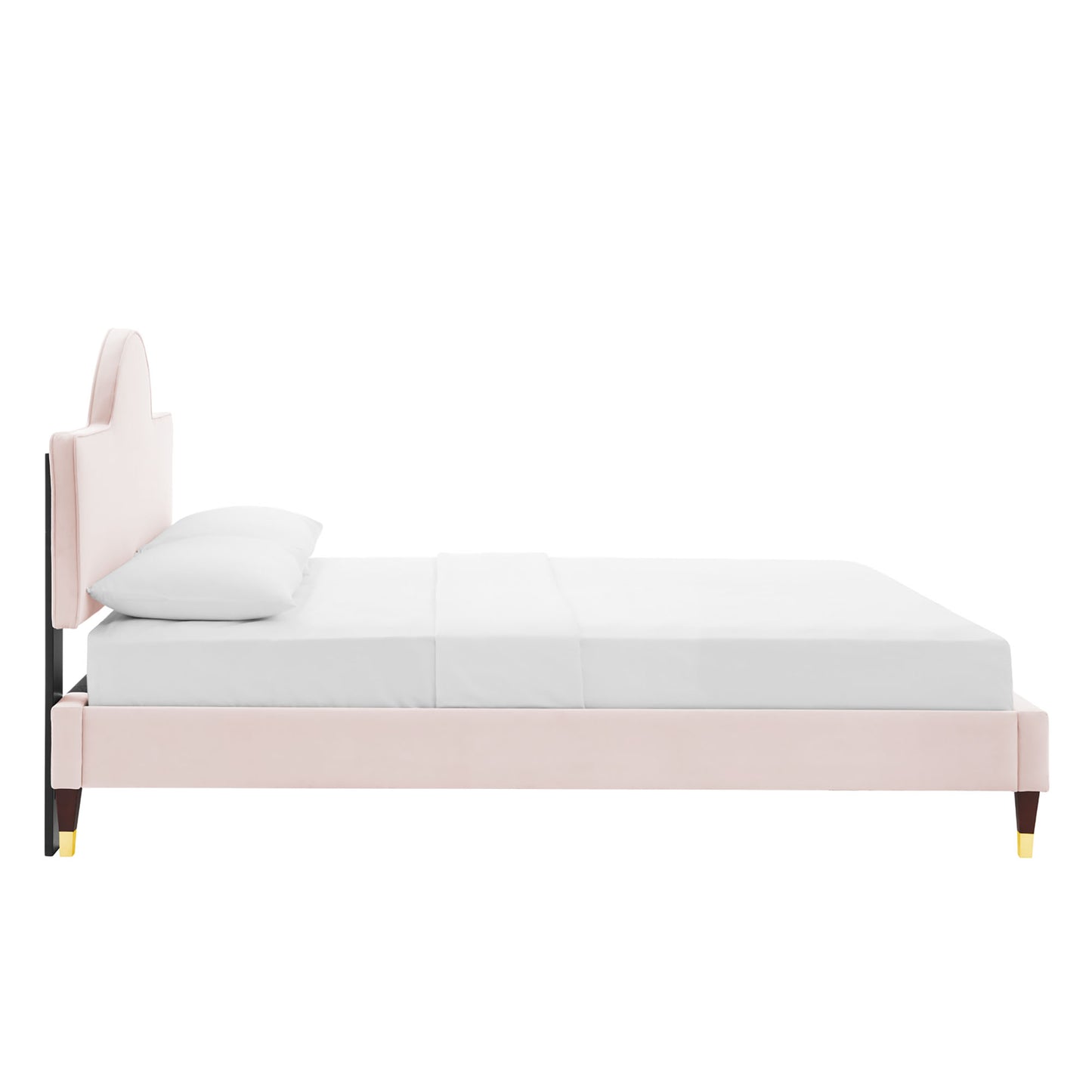 Aurora Performance Velvet King Bed