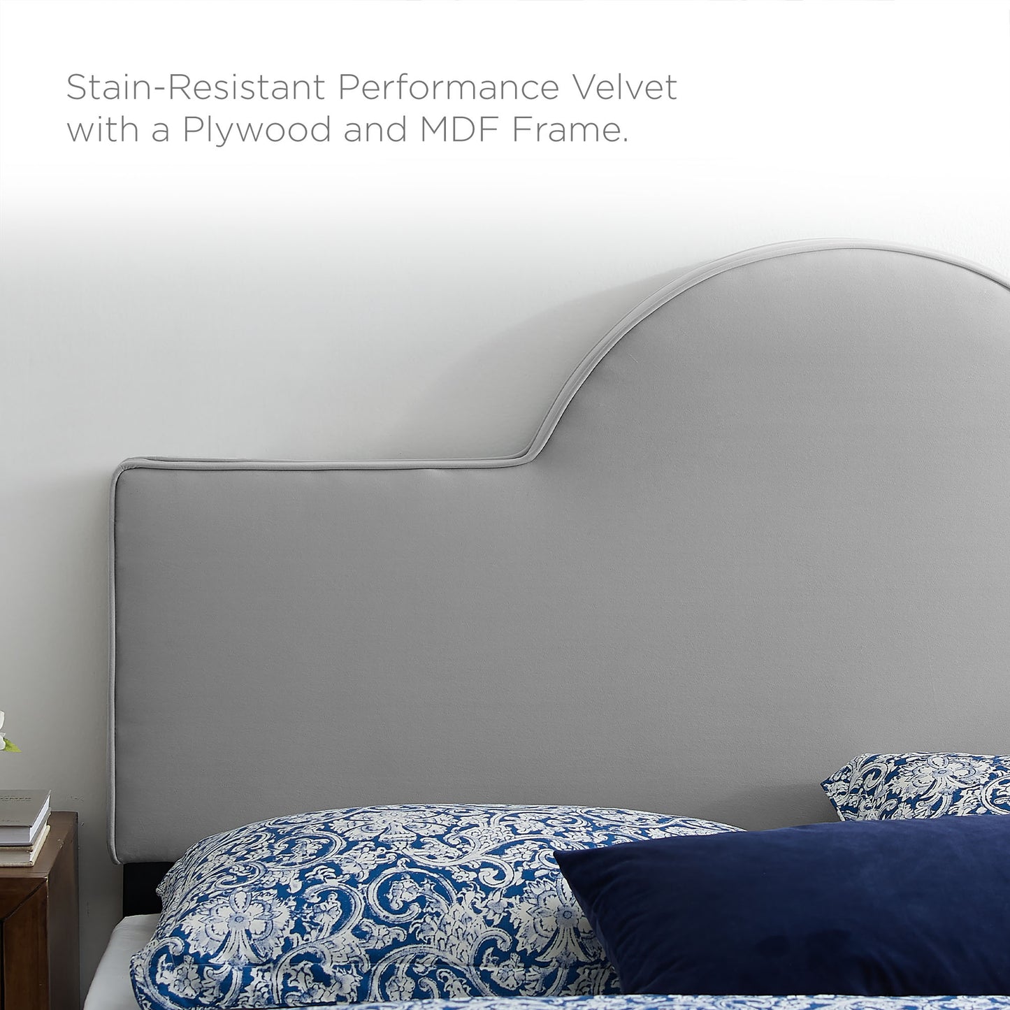 Soleil Performance Velvet Full Bed