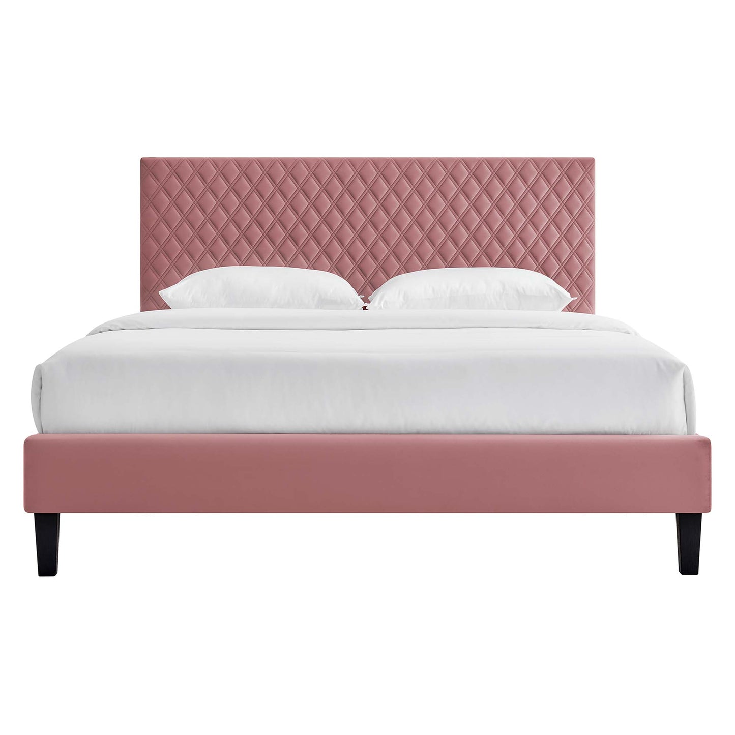 Garcelle Performance Velvet King Platform Bed