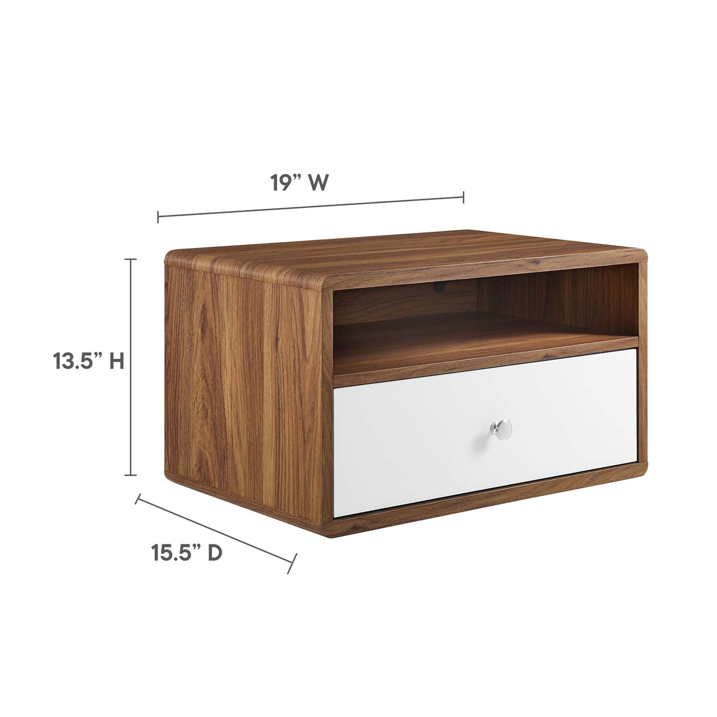 Transmit Wall Mount Nightstand