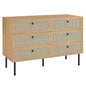 Chaucer 6-Drawer Compact Dresser