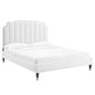 Colette Performance Velvet King Platform Bed