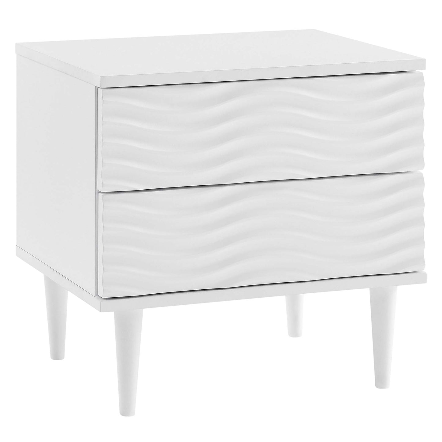 Wavelet 2-Drawer Nightstand