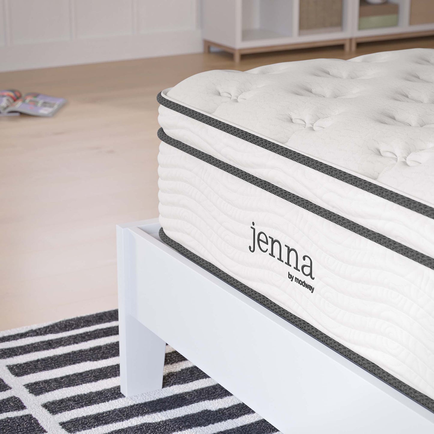 Jenna 12" Innerspring and Foam Twin Mattress