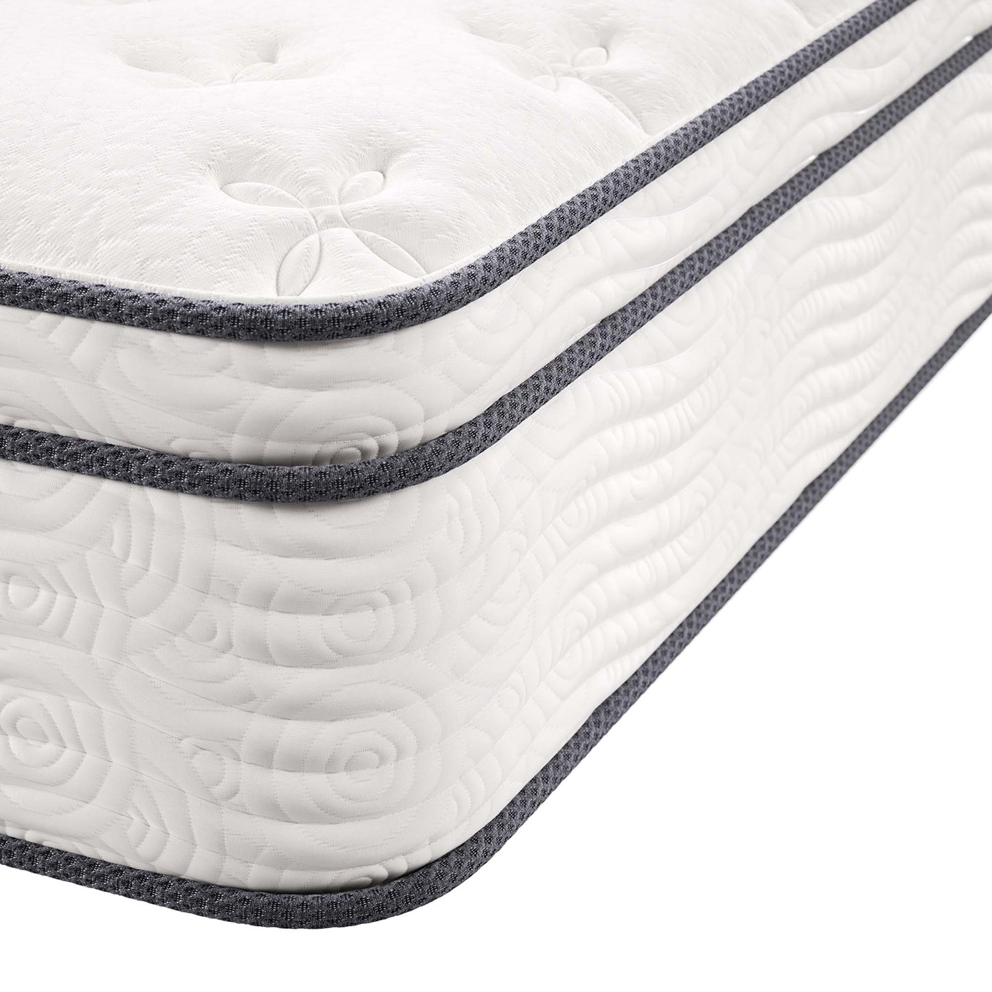 Jenna 12" Innerspring and Foam Queen Mattress