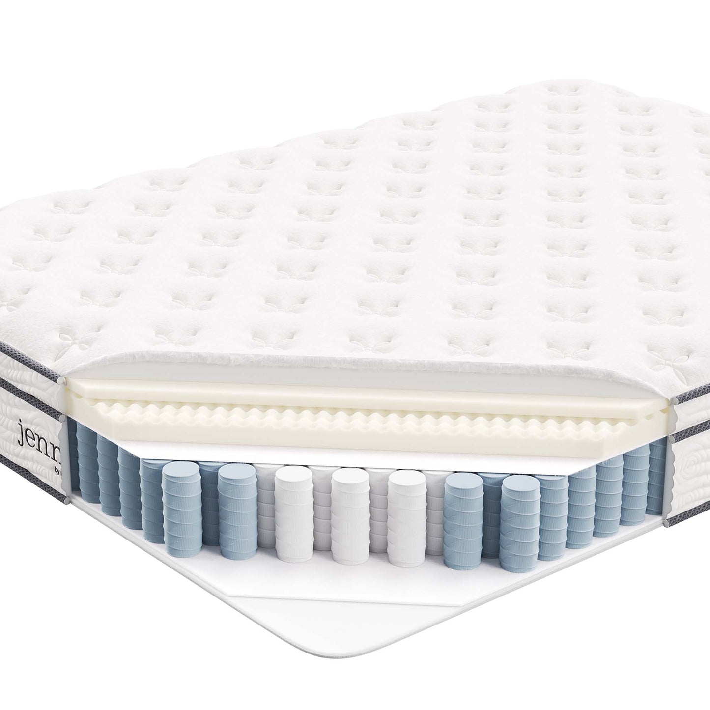 Jenna 12" Innerspring and Foam Queen Mattress