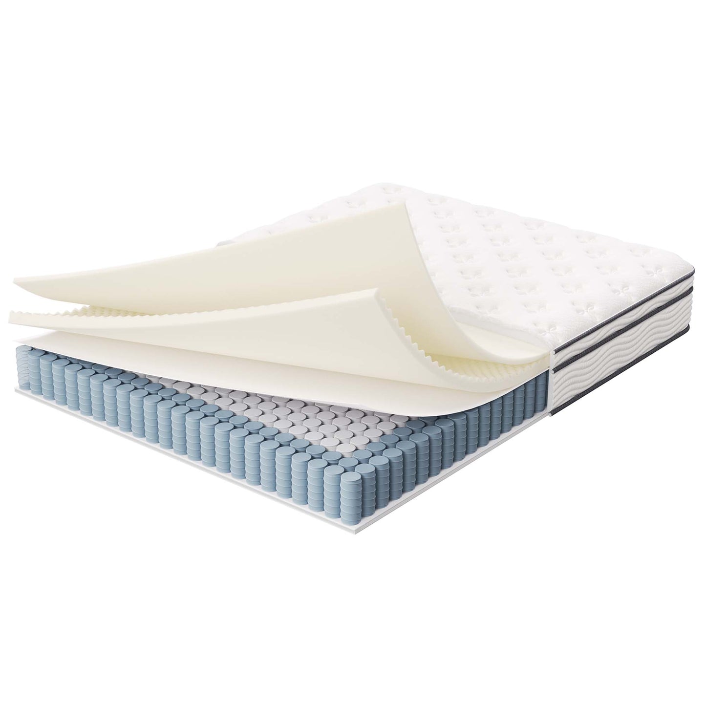 Jenna 12" Innerspring and Foam Queen Mattress