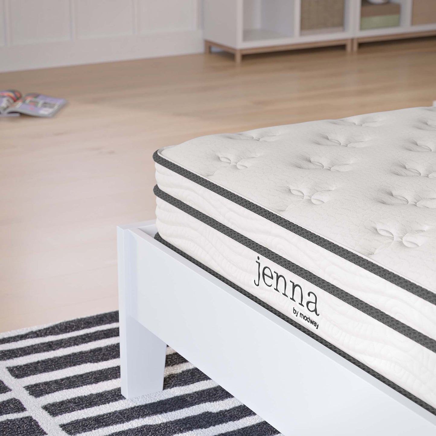 Jenna 6" Innerspring and Foam Narrow Twin Mattress