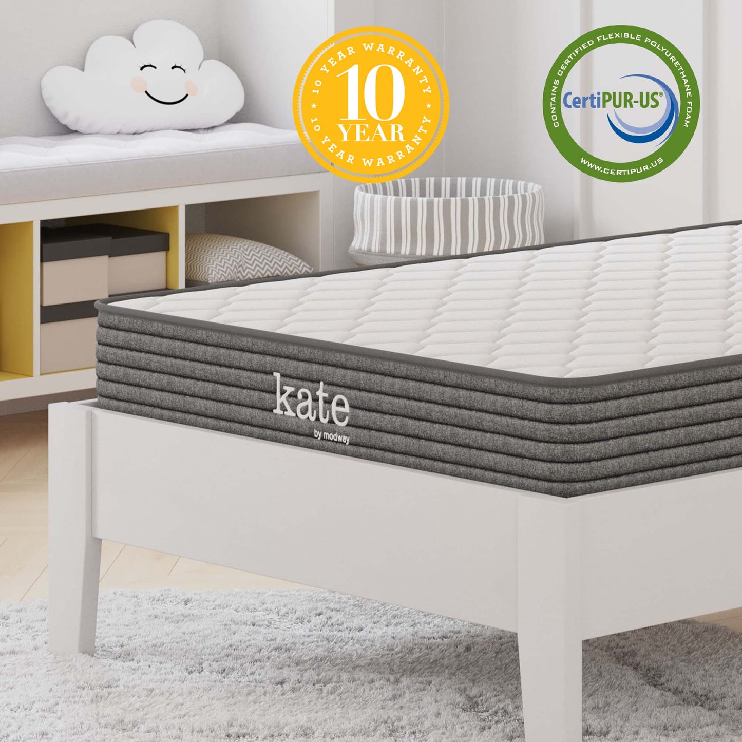 Kate 6" Narrow Twin Mattress