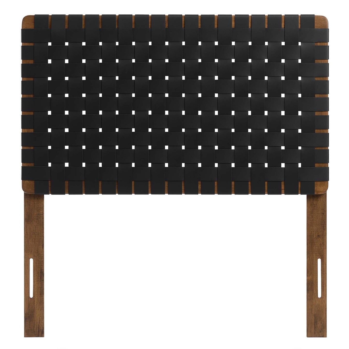 Sparta Weave Vegan Leather Twin Headboard