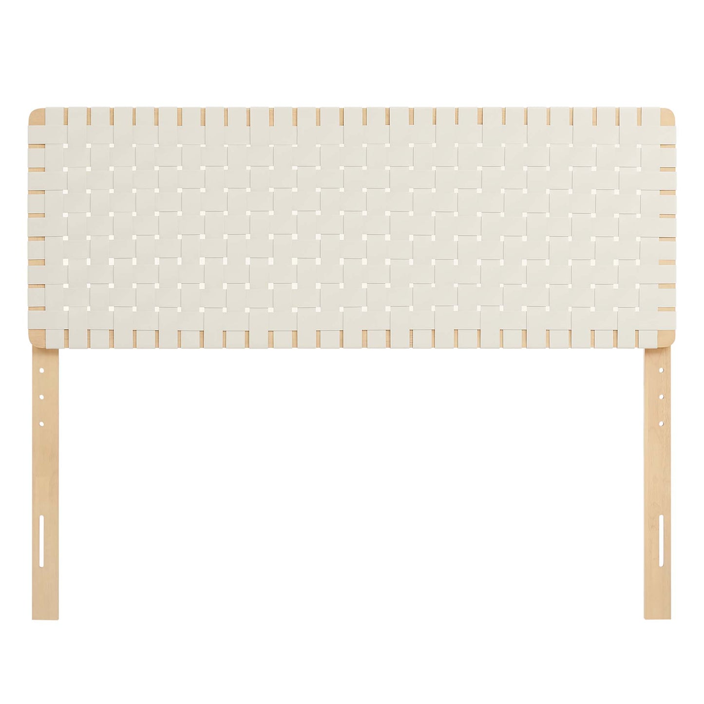 Sparta Weave Vegan Leather Queen Headboard