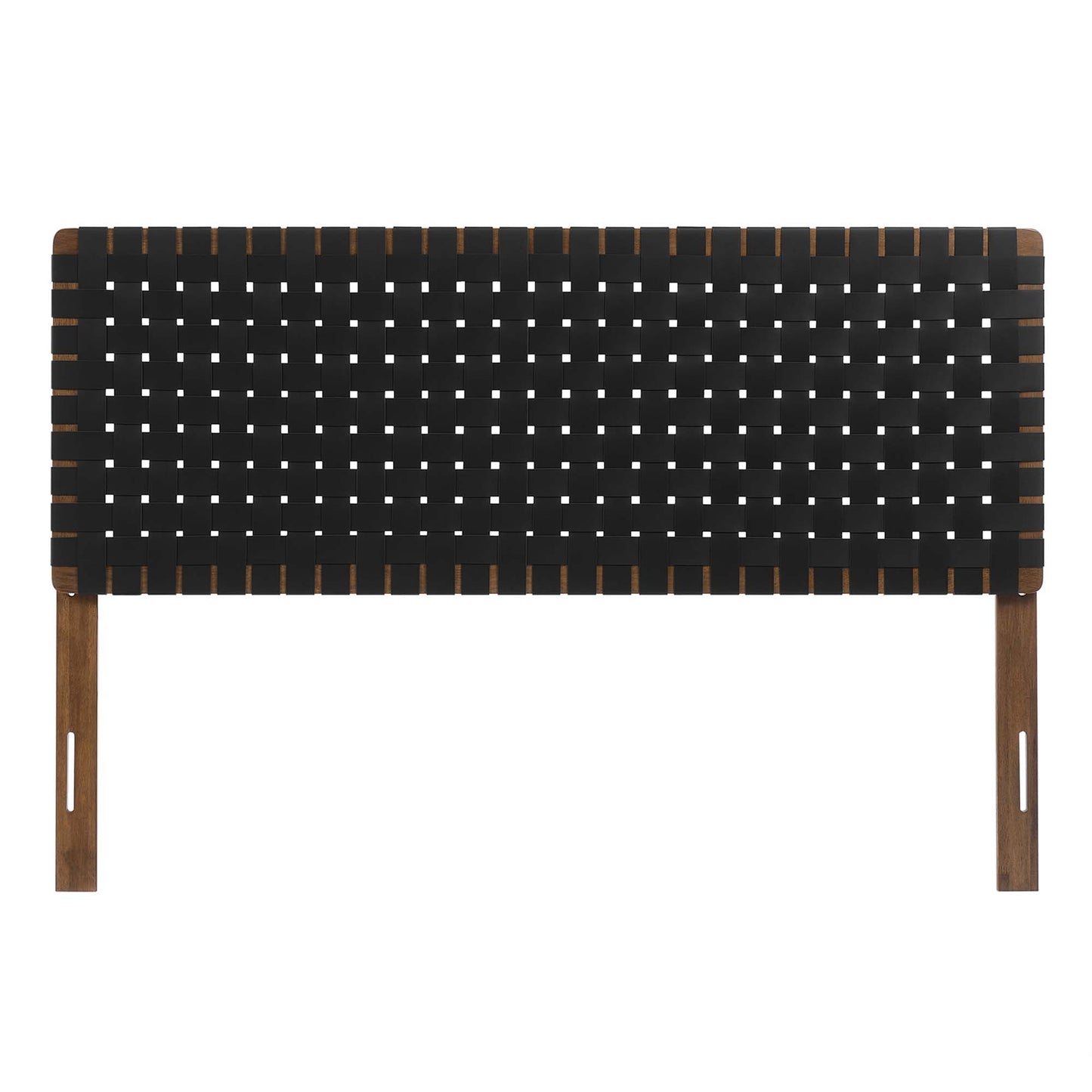 Sparta Weave Vegan Leather Queen Headboard