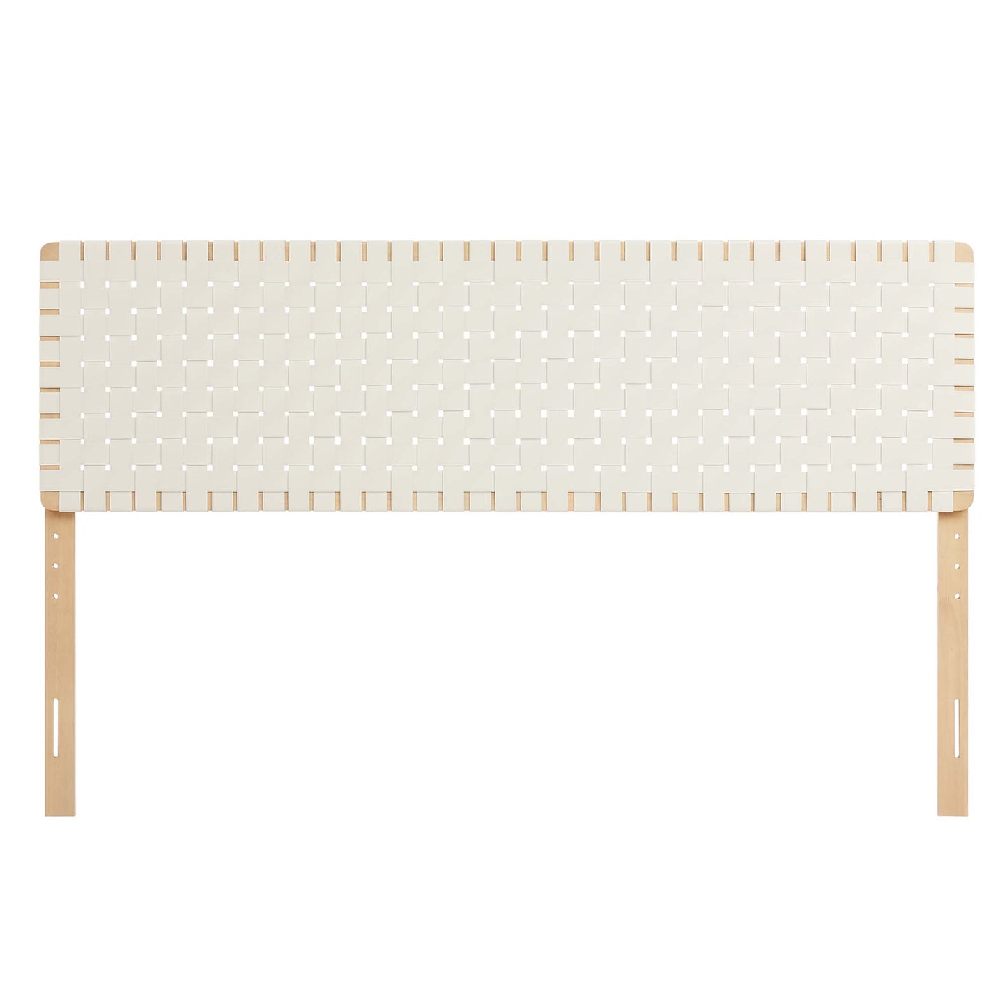 Sparta Weave Vegan Leather King Headboard