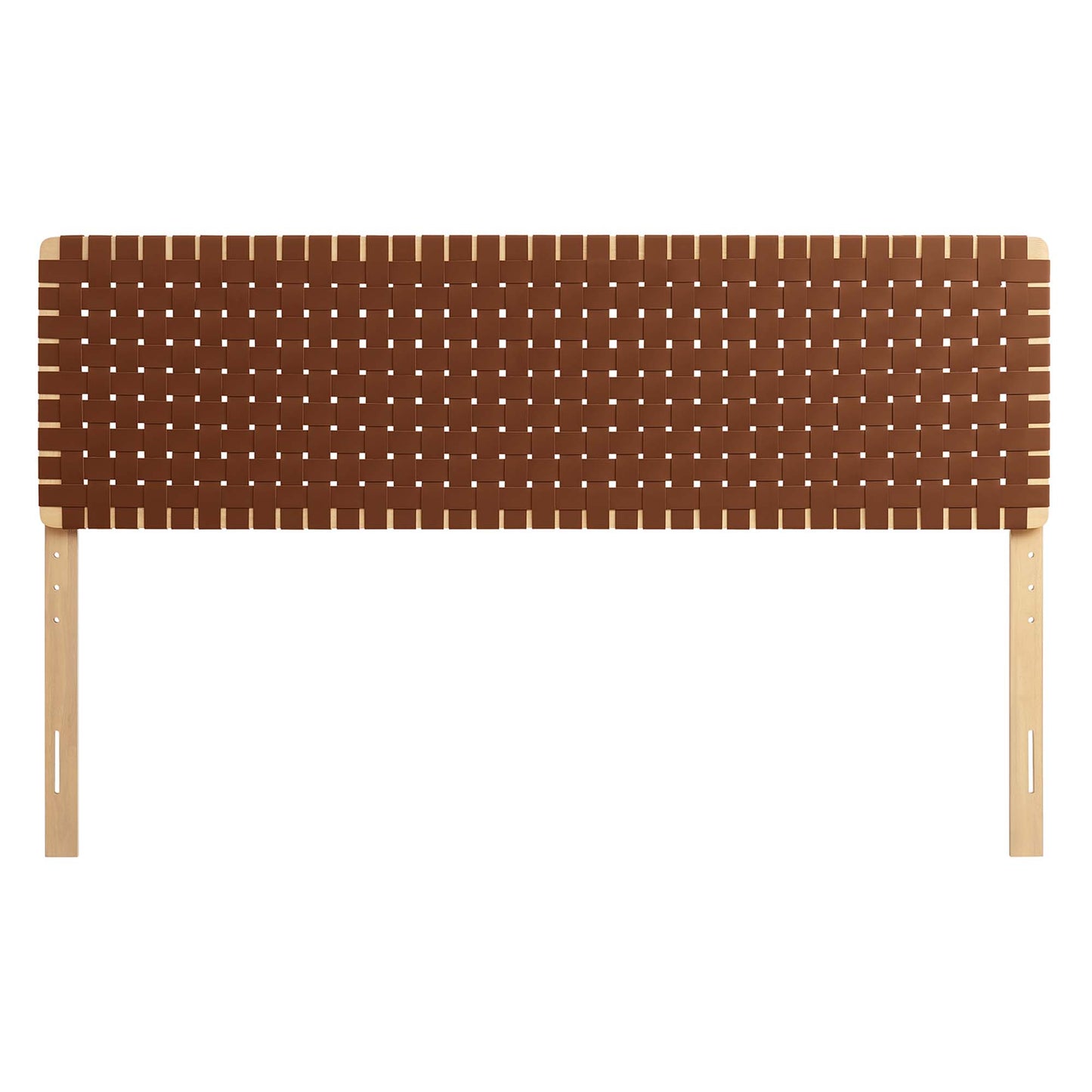 Sparta Weave Vegan Leather King Headboard