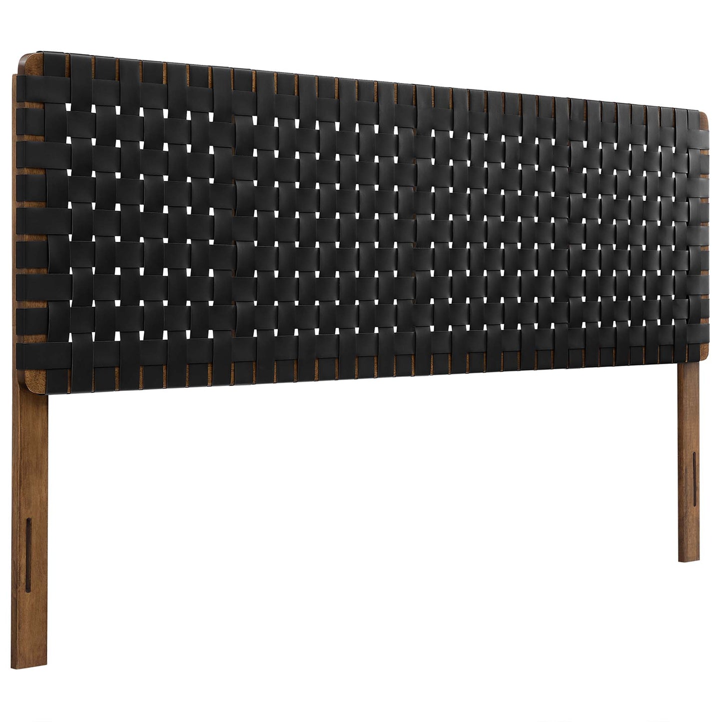 Sparta Weave Vegan Leather King Headboard