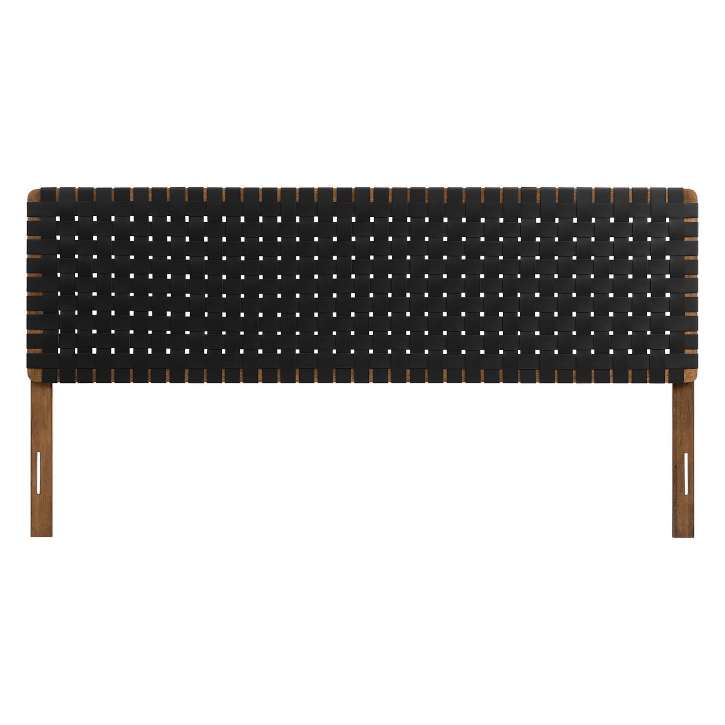 Sparta Weave Vegan Leather King Headboard