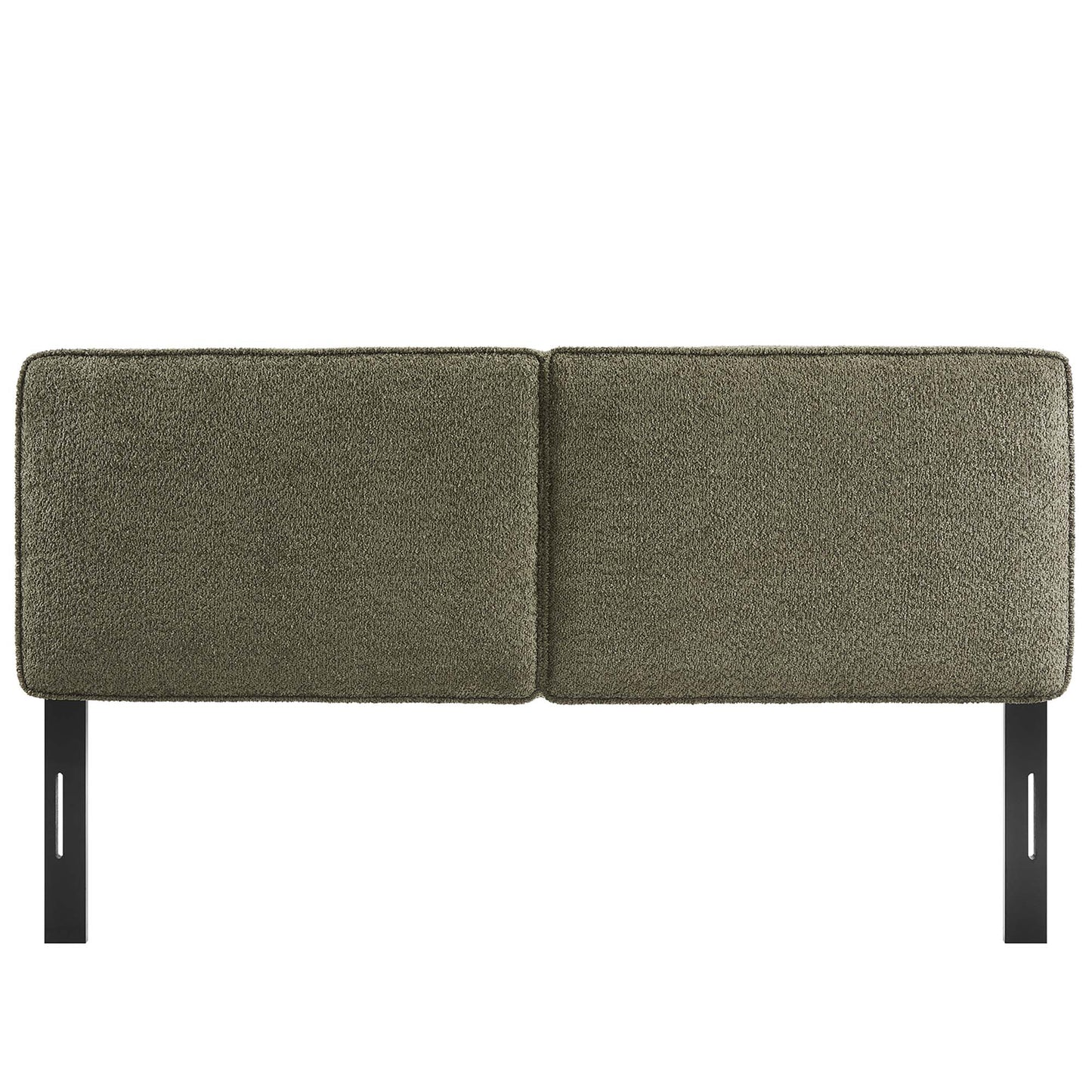 Cabecero de cama tamaño king Lindee Boucle Fabric de Modway