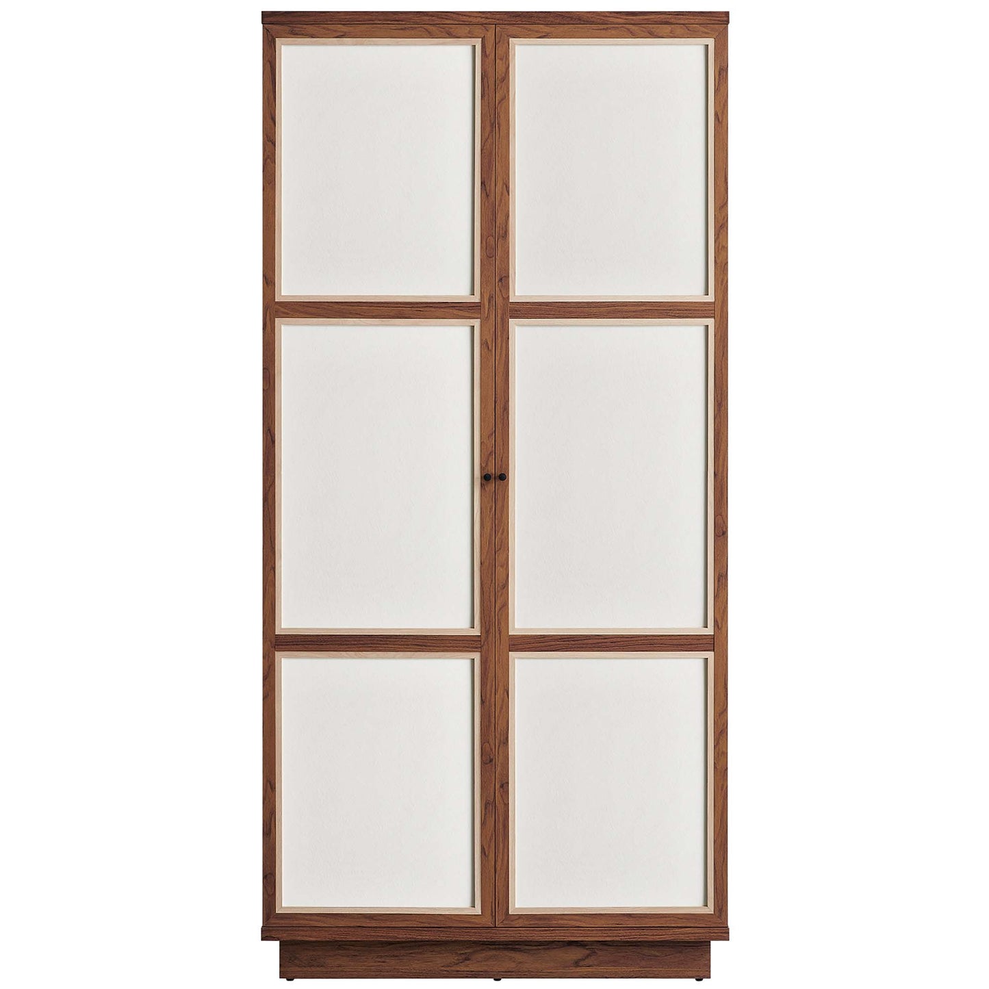 Capri 70" Tall Wood Grain Storage Cabinet