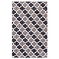 Tapis marocain Lida 5x8 en treillis par Modway